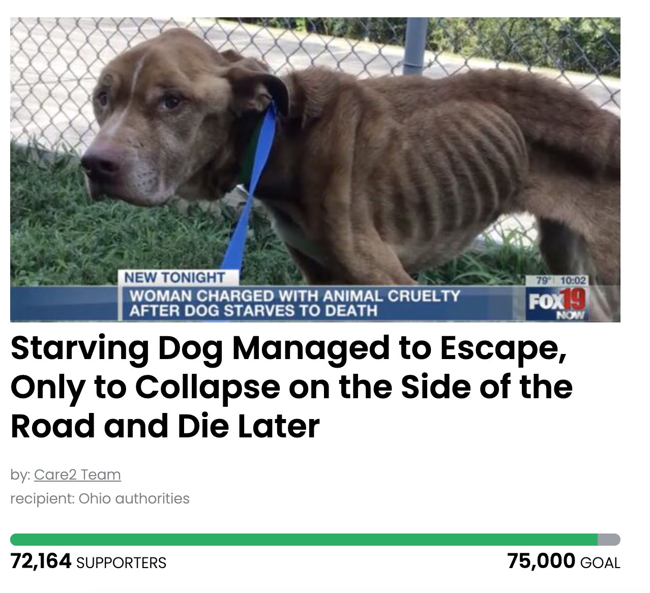 Animal Actions - Justice for Apollo!