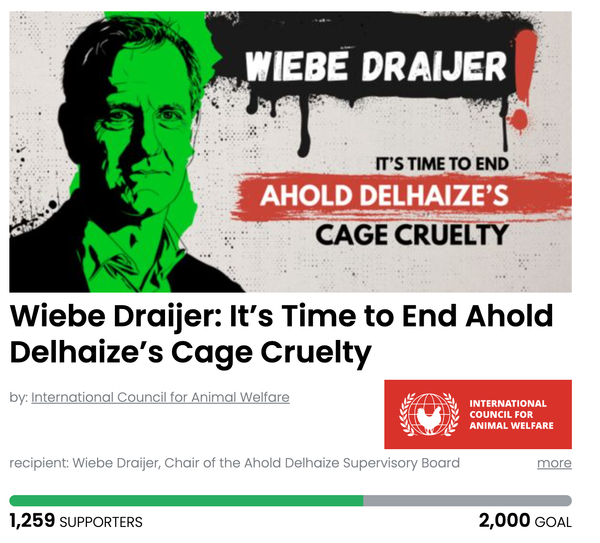 Animal Actions - Stop Chicken Cage Cruelty